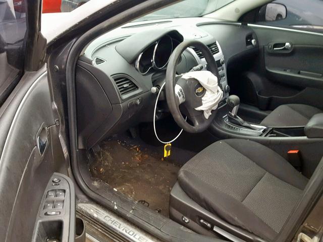 1G1ZC5E09CF292584 - 2012 CHEVROLET MALIBU 1LT BROWN photo 10