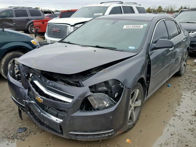 1G1ZC5E09CF292584 - 2012 CHEVROLET MALIBU 1LT BROWN photo 2