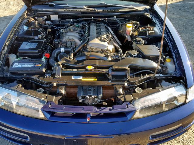 JN1AS44D9VW101919 - 1997 NISSAN 240SX BASE BLUE photo 7