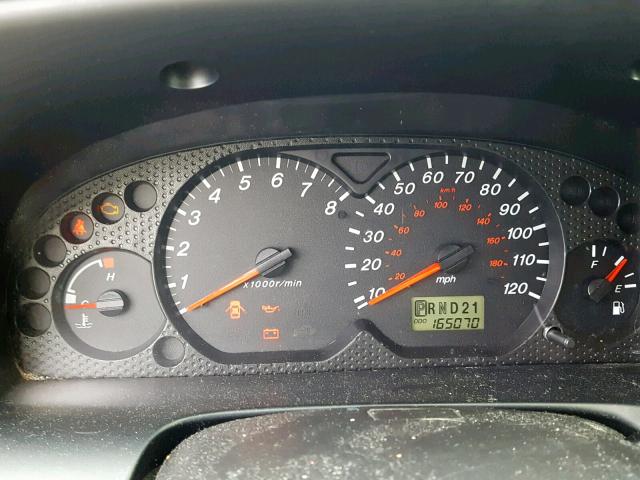 4F2YU09182KM50330 - 2002 MAZDA TRIBUTE LX BLACK photo 8