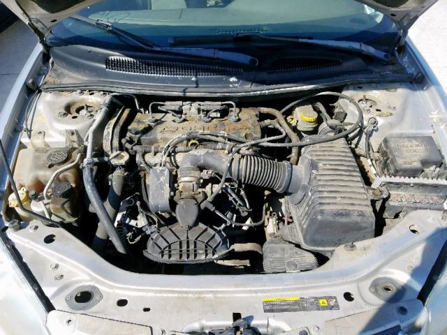 1B3EL46X45N610472 - 2005 DODGE STRATUS SX SILVER photo 7