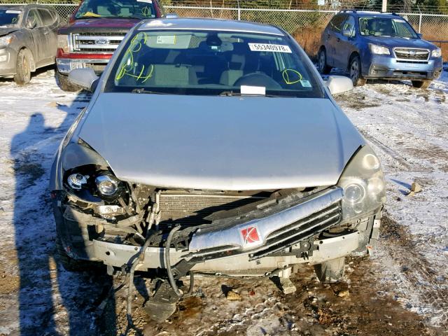 W08AT271285061329 - 2008 SATURN ASTRA XR SILVER photo 9