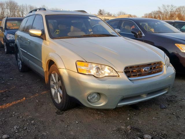 4S4BP62C467301929 - 2006 SUBARU LEGACY OUT GOLD photo 1