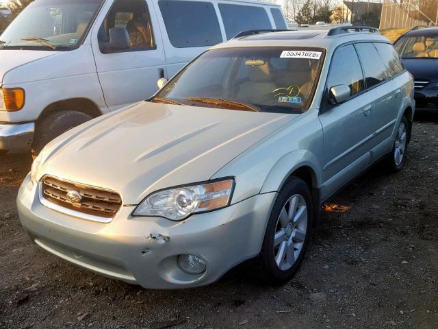 4S4BP62C467301929 - 2006 SUBARU LEGACY OUT GOLD photo 2