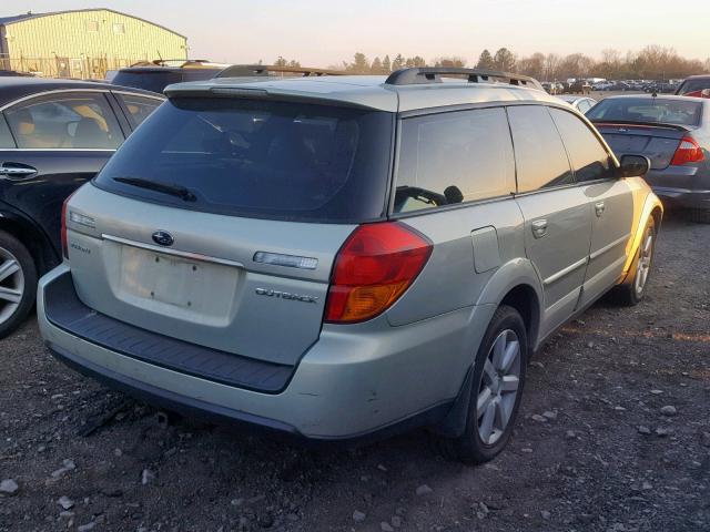 4S4BP62C467301929 - 2006 SUBARU LEGACY OUT GOLD photo 4