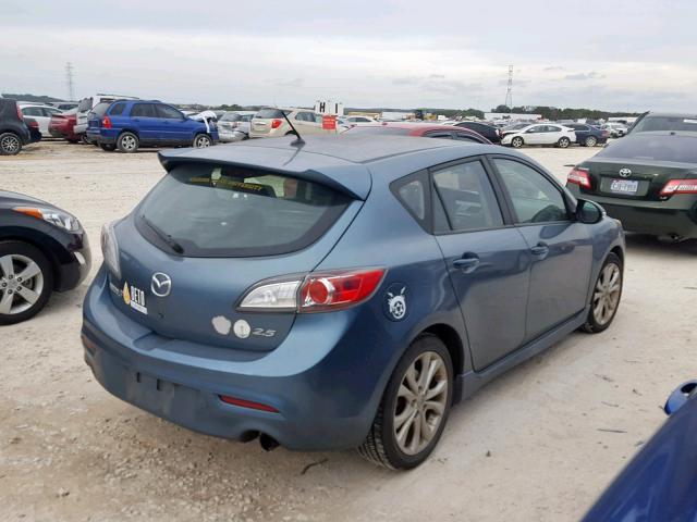 JM1BL1H56A1187746 - 2010 MAZDA 3 S TEAL photo 4