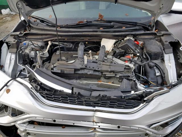 2HKRM3H72GH540591 - 2016 HONDA CR-V EXL SILVER photo 7