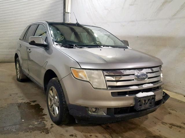 2FMDK38C18BA83343 - 2008 FORD EDGE SEL SILVER photo 1