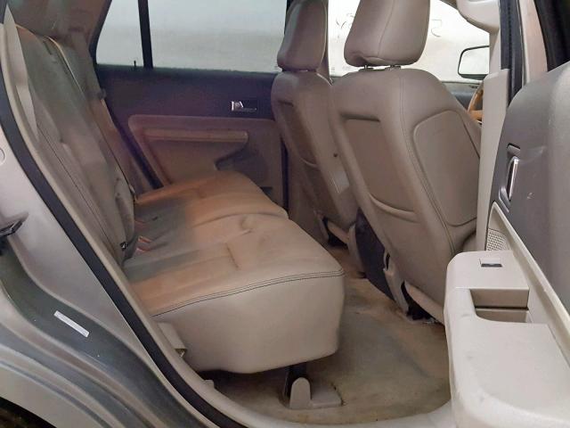 2FMDK38C18BA83343 - 2008 FORD EDGE SEL SILVER photo 6