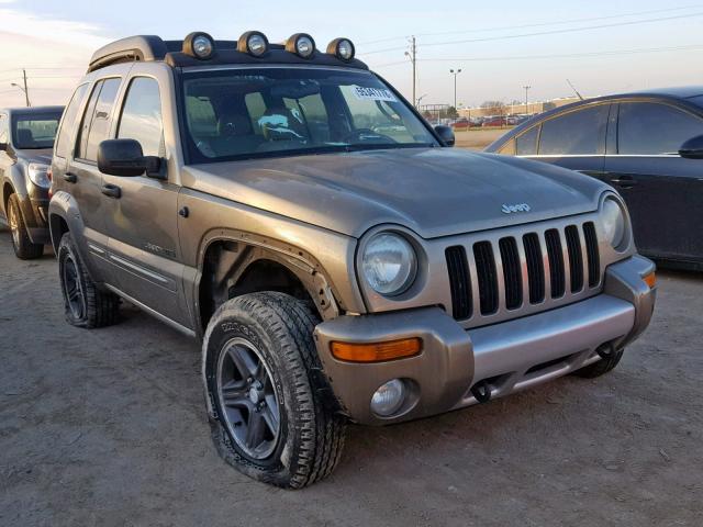 1J4GL38K13W592369 - 2003 JEEP LIBERTY RE TAN photo 1