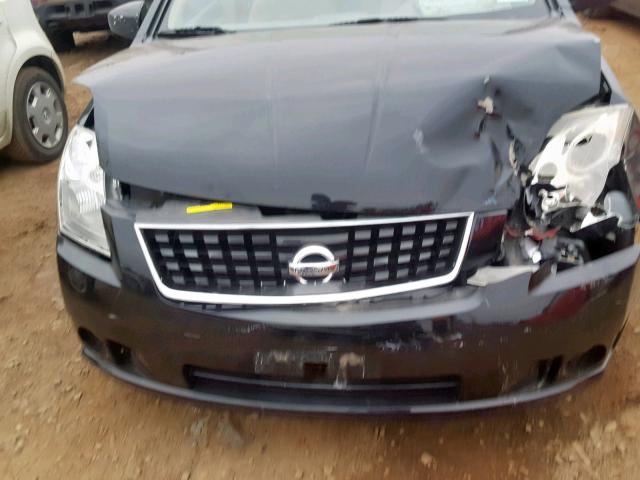 3N1AB61EX8L637927 - 2008 NISSAN SENTRA 2.0 GRAY photo 7