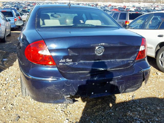 2G4WC582581151271 - 2008 BUICK LACROSSE C BLUE photo 10