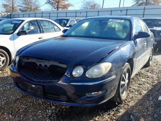 2G4WC582581151271 - 2008 BUICK LACROSSE C BLUE photo 2