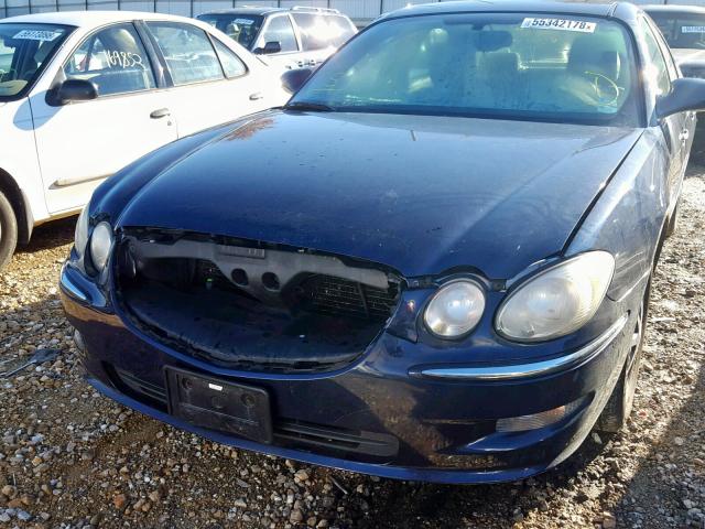 2G4WC582581151271 - 2008 BUICK LACROSSE C BLUE photo 9