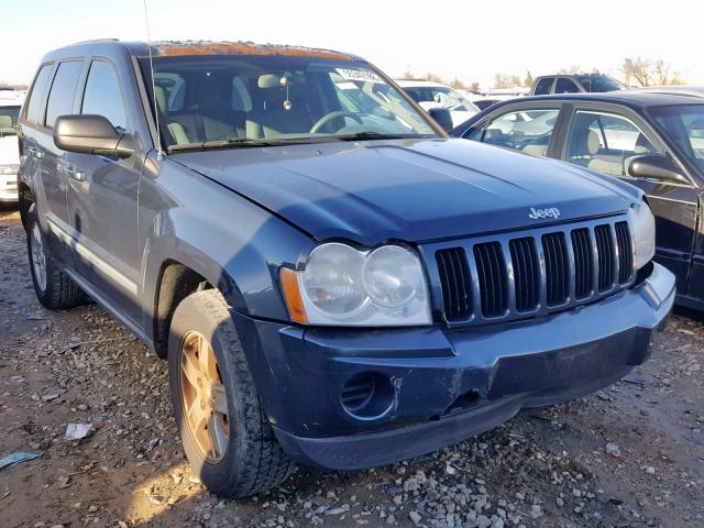 1J8GR48K87C662265 - 2007 JEEP GRAND CHER BLUE photo 1