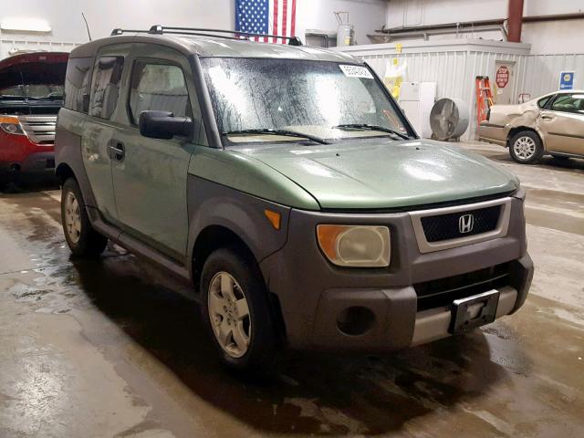 5J6YH28655L012645 - 2005 HONDA ELEMENT EX GREEN photo 1