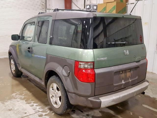 5J6YH28655L012645 - 2005 HONDA ELEMENT EX GREEN photo 3