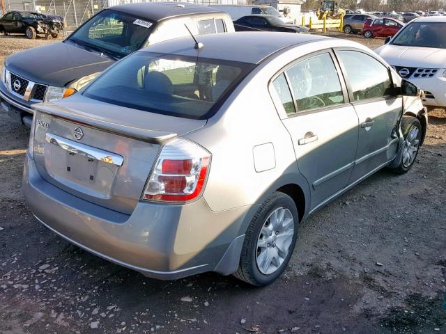 3N1AB6AP0BL684036 - 2011 NISSAN SENTRA 2.0 SILVER photo 4