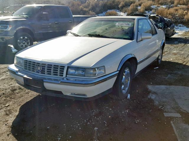 1G6ET1292RU612644 - 1994 CADILLAC ELDORADO T WHITE photo 2