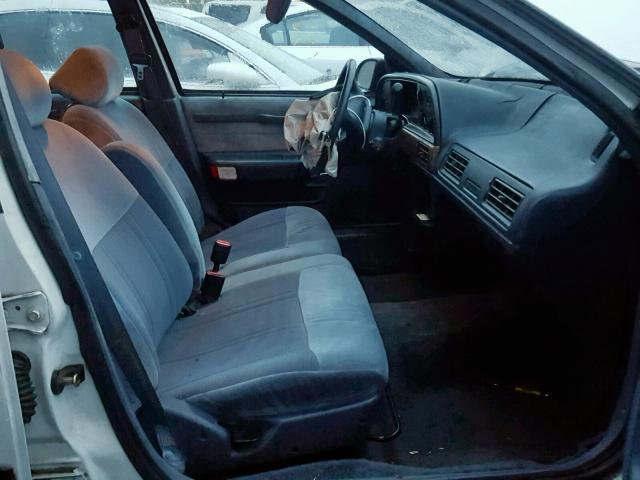 1FACP52U2LA172900 - 1990 FORD TAURUS GL WHITE photo 5