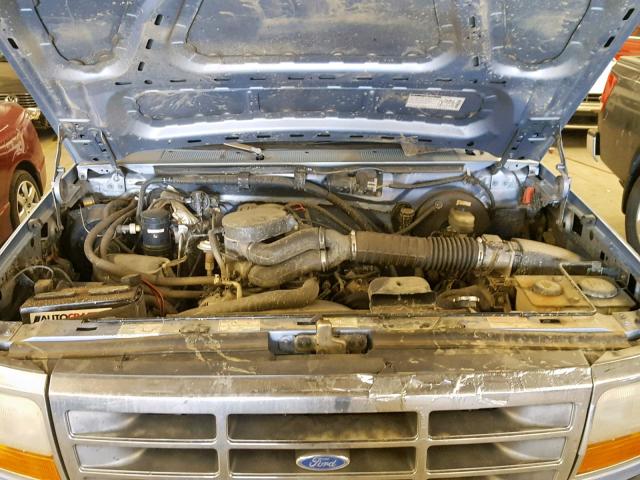 1FMEU15N1TLB27794 - 1996 FORD BRONCO U10 BLUE photo 7