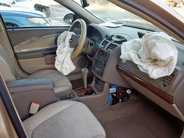 1G1ZU64854F189223 - 2004 CHEVROLET MALIBU MAX ოქროსფერი ფოტო 5