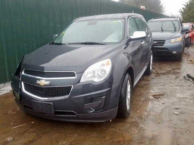 2GNFLEEK9E6163776 - 2014 CHEVROLET EQUINOX LS GRAY photo 2