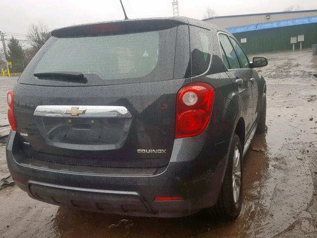 2GNFLEEK9E6163776 - 2014 CHEVROLET EQUINOX LS GRAY photo 4