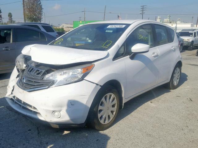 3N1CE2CP8GL382264 - 2016 NISSAN VERSA NOTE WHITE photo 2