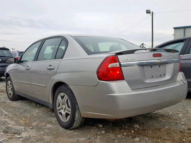 1G1ZS58F78F105465 - 2008 CHEVROLET MALIBU LS ვერცხლისფერი ფოტო 3