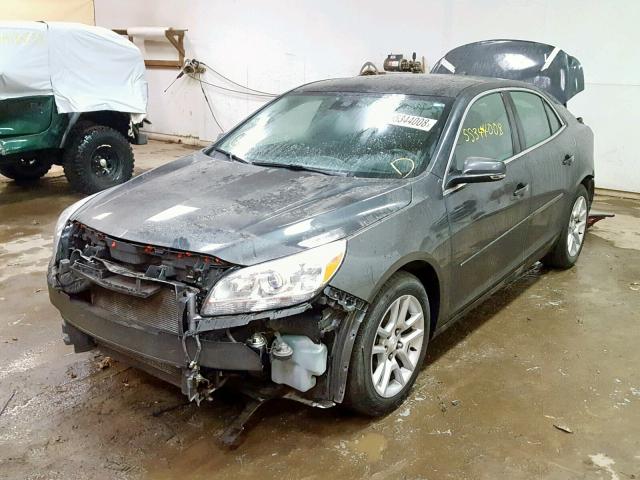 1G11C5SL2FF114922 - 2015 CHEVROLET MALIBU 1LT ნაცრისფერი ფოტო 2