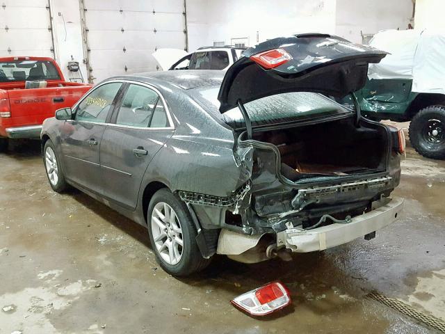 1G11C5SL2FF114922 - 2015 CHEVROLET MALIBU 1LT ნაცრისფერი ფოტო 3