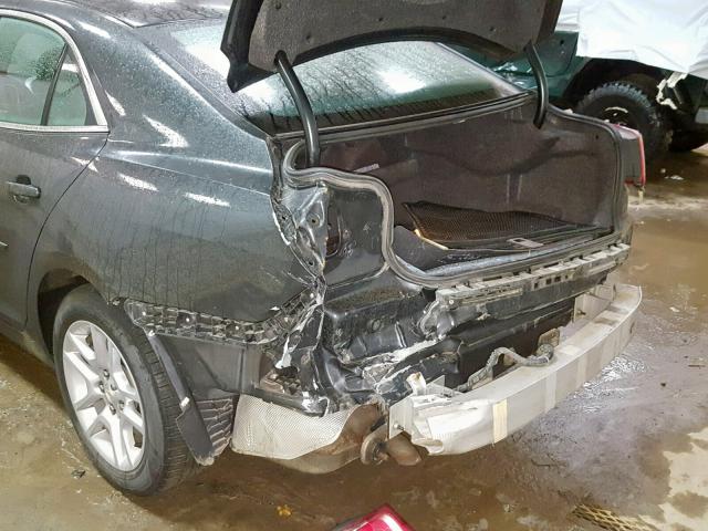 1G11C5SL2FF114922 - 2015 CHEVROLET MALIBU 1LT ნაცრისფერი ფოტო 9