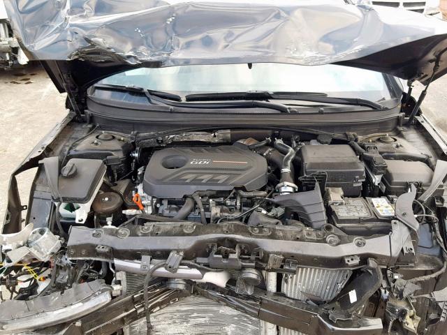 5NPE34AB5HH546716 - 2017 HYUNDAI SONATA SPO BLACK photo 7