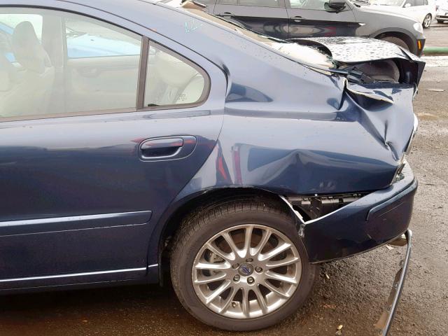 YV1RH592072634371 - 2007 VOLVO S60 2.5T BLUE photo 10