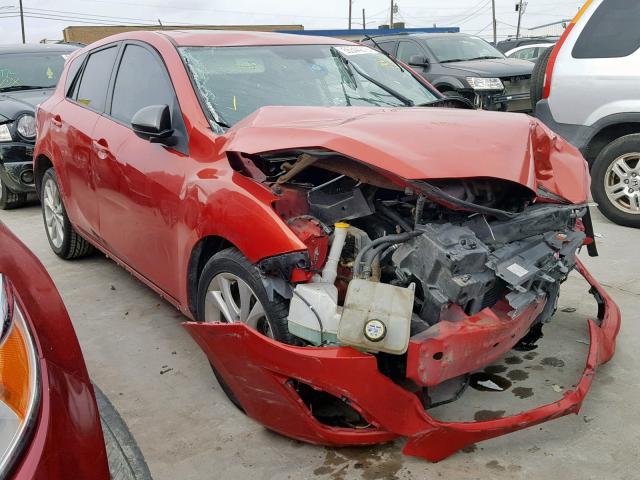 JM1BL1K55B1461920 - 2011 MAZDA 3 S RED photo 1