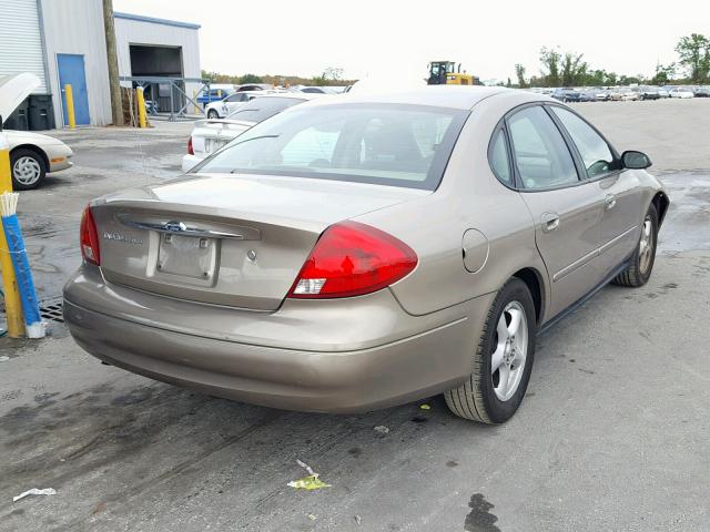 1FAFP55233A237003 - 2003 FORD TAURUS SES GOLD photo 4