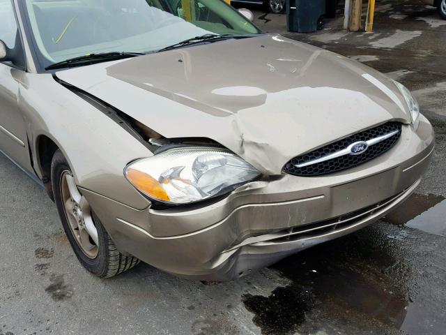 1FAFP55233A237003 - 2003 FORD TAURUS SES GOLD photo 9