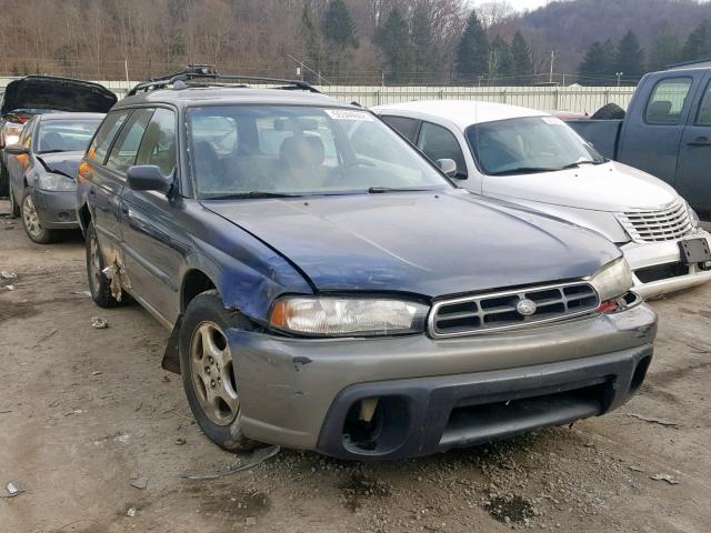 4S3BG6851T7985296 - 1996 SUBARU LEGACY OUT BLUE photo 1