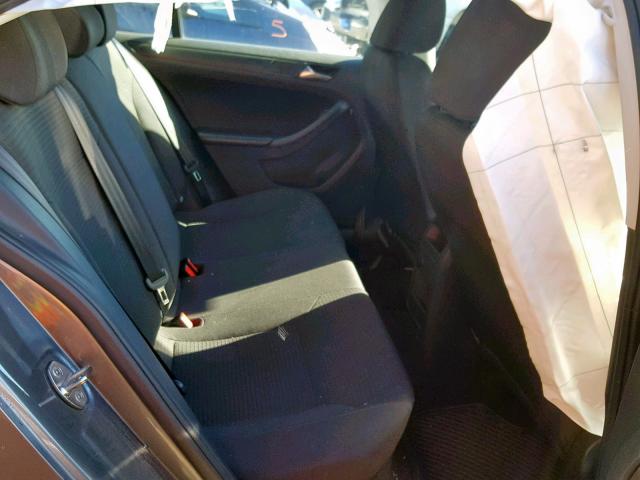 3VW2K7AJ9FM280118 - 2015 VOLKSWAGEN JETTA BASE Մոխրագույն լուսանկար 6