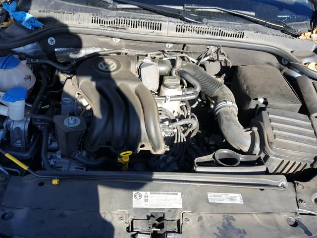 3VW2K7AJ9FM280118 - 2015 VOLKSWAGEN JETTA BASE Մոխրագույն լուսանկար 7