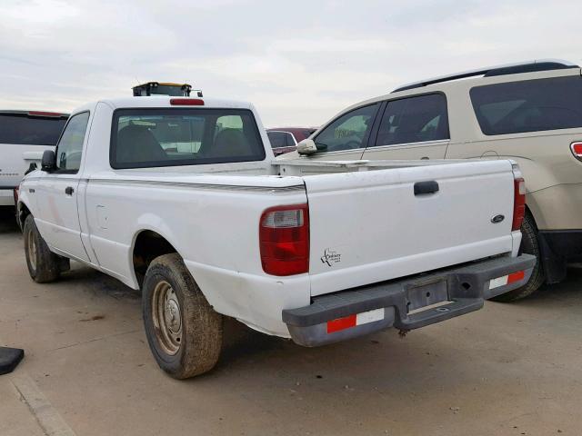 1FTYR10U42TA62360 - 2002 FORD RANGER WHITE photo 3