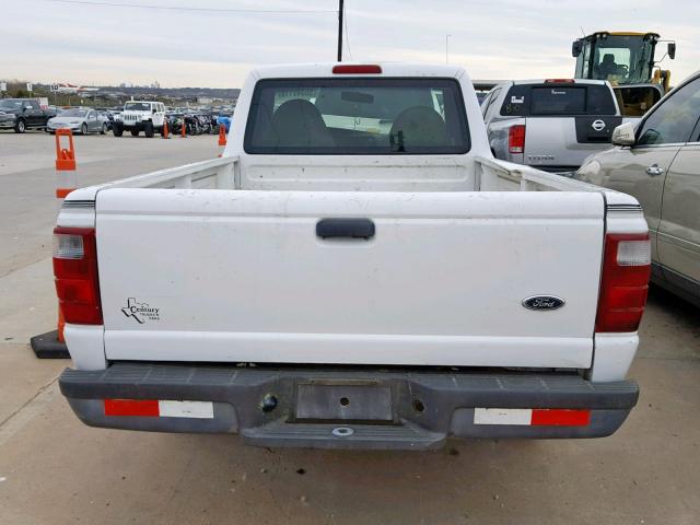 1FTYR10U42TA62360 - 2002 FORD RANGER WHITE photo 6