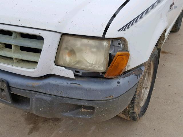 1FTYR10U42TA62360 - 2002 FORD RANGER WHITE photo 9