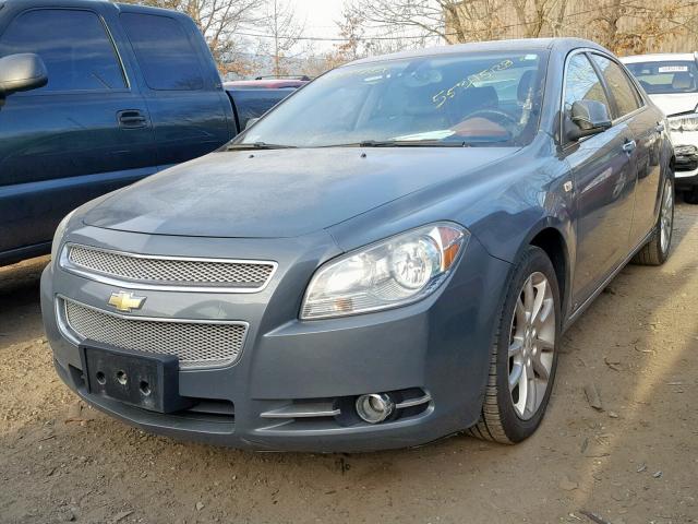 1G1ZK577584308361 - 2008 CHEVROLET MALIBU LTZ ნაცრისფერი ფოტო 2