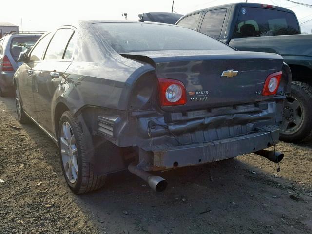 1G1ZK577584308361 - 2008 CHEVROLET MALIBU LTZ ნაცრისფერი ფოტო 3