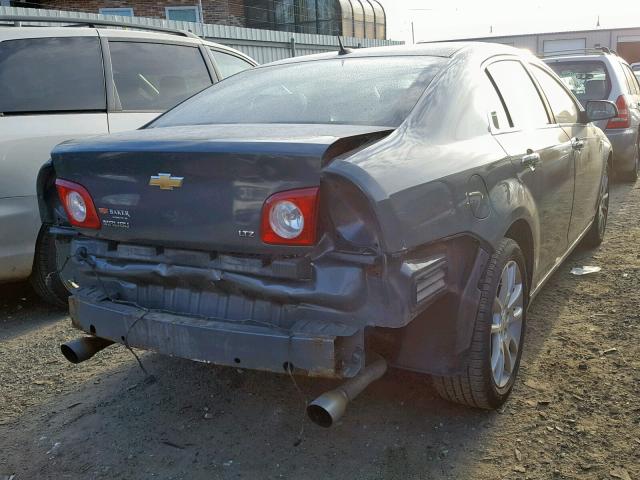 1G1ZK577584308361 - 2008 CHEVROLET MALIBU LTZ ნაცრისფერი ფოტო 4