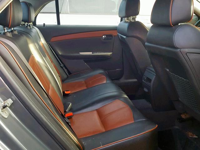 1G1ZK577584308361 - 2008 CHEVROLET MALIBU LTZ ნაცრისფერი ფოტო 6