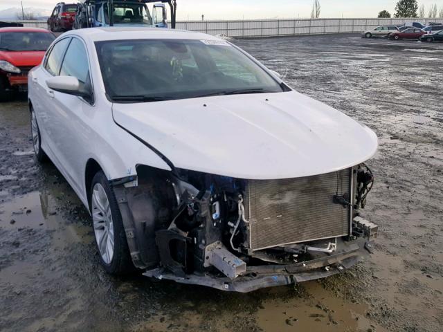 1C3CCCAG3GN111466 - 2016 CHRYSLER 200 LIMITE WHITE photo 1