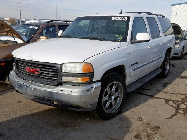 3GKFK16Z63G294377 - 2003 GMC YUKON XL K WHITE photo 2